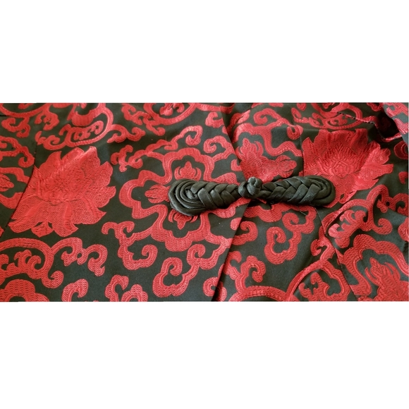 Red Chinese Style Jacket - Picture 2 of 3